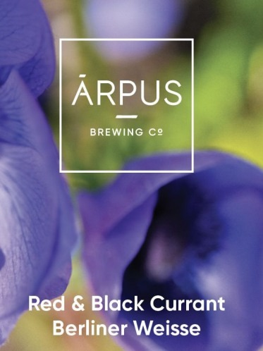 Red & Black Currant Berliner Weisse - Ārpus Brewing Co. Sour - Berliner Weisse 440ml