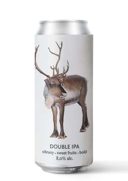 Reindeer - Brauhaus Bevog IPA - Imperial / Double New England / Hazy 500ml