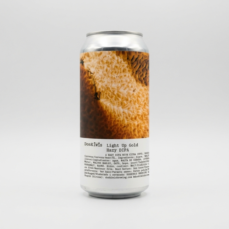Light Up Gold - DOSKIWIS BREWING IPA - Imperial / Double New England / Hazy 440ml