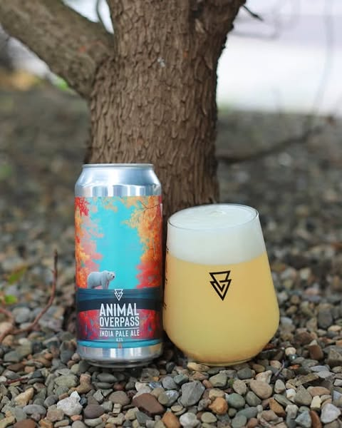 Animal Overpass - Azvex Brewing Company IPA - New England / Hazy 440ml