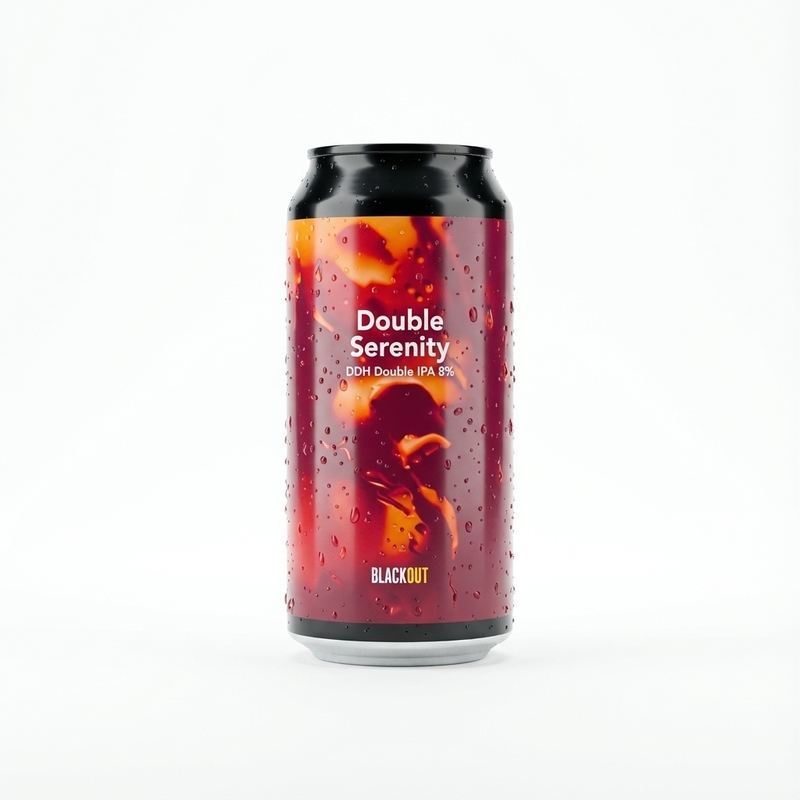 Double Serenity - Blackout Brewing IPA - Imperial / Double New England / Hazy 440ml