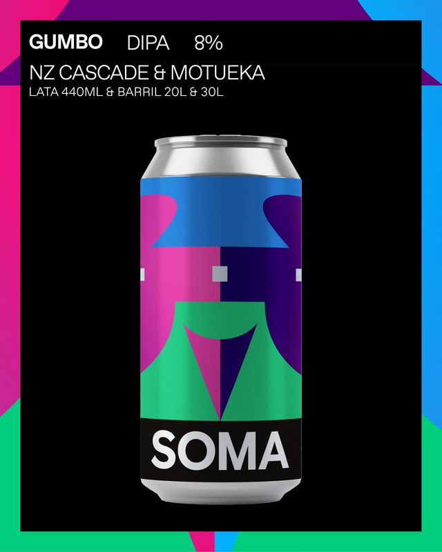 Gumbo - SOMA Beer IPA - Imperial / Double New England / Hazy 440ml
