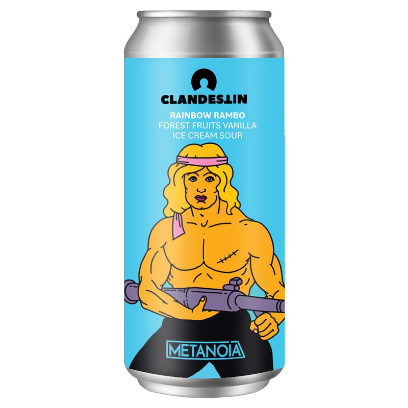 Rainbow Rambo - Clandestin Beer Sour - Smoothie / Pastry 500ml