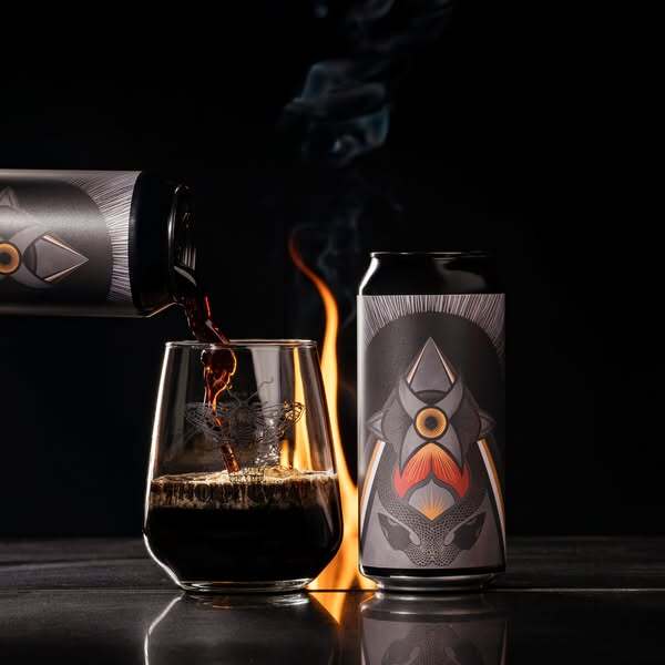 Night Ash Black - Holy Goat Brewing Stout - Other 440ml