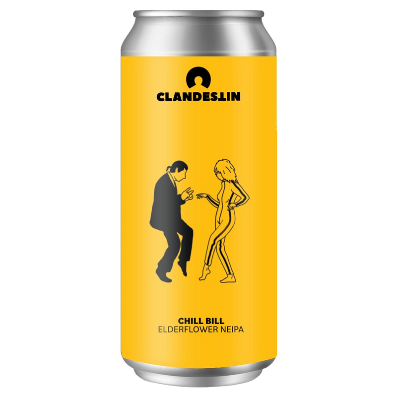 Chill Bill - Clandestin Beer IPA - New England / Hazy 500ml