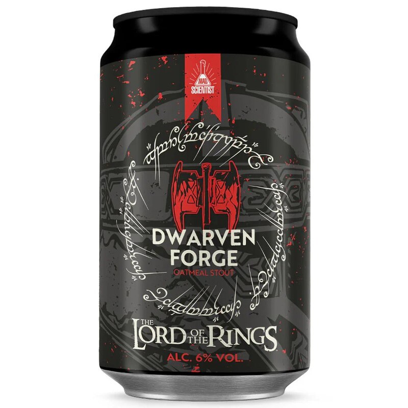 Lord of the Rings: Dwarven Forge - Mad Scientist Stout - Oatmeal 330ml