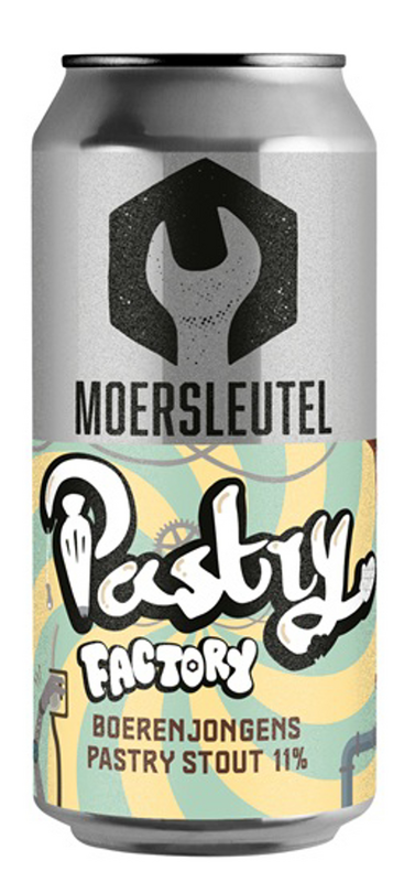 Pastry Factory: Boerenjongens - Moersleutel Craft Brewery Stout - Imperial / Double Pastry 440ml