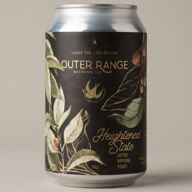Heightened State - Outer Range Brewing Rockies/Alps Stout - Imperial / Double Coffee 330ml