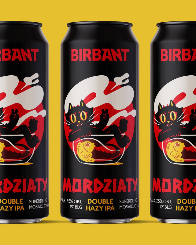 Mordziaty - Browar Birbant IPA - Imperial / Double 500ml