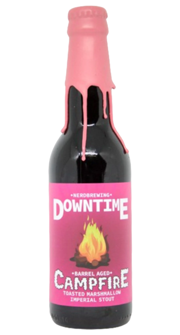Downtime BA Campfire Toasted Marshmallow Imperial Stout - Nerdbrewing Stout - Imperial / Double 330ml