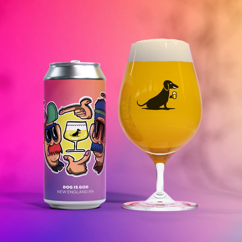 Dog Is God - Lieber Waldi IPA - New England / Hazy 440ml