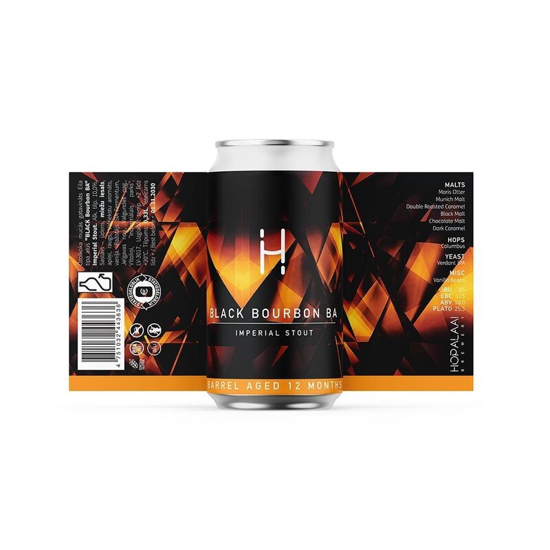 Black Bourbon BA - Hopalaa Stout - Imperial / Double 330ml
