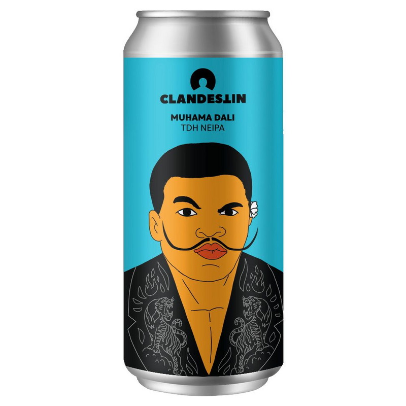 Muhama Dali - Clandestin Beer IPA - New England / Hazy 500ml