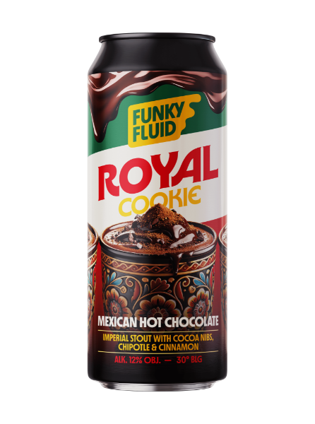 Royal Cookie: Mexican Hot Chocolate - Funky Fluid Stout - Imperial / Double Pastry 500ml