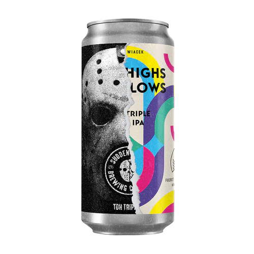 All Highs No Lows - Sudden Death Brewing Co. IPA - Triple New England / Hazy 440ml
