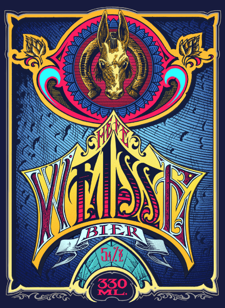 Hefe Weisse Naturtrüb - Brasserie de la Mule Wheat Beer - Hefeweizen 330ml