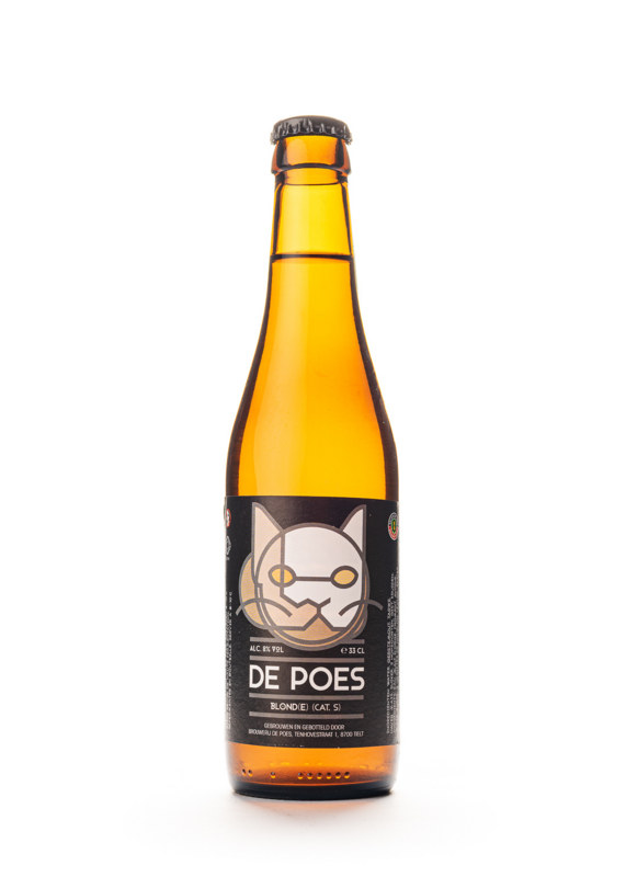 De Poes - Blond(e) - Brouwerij De Poes Belgian Strong Golden Ale 330ml