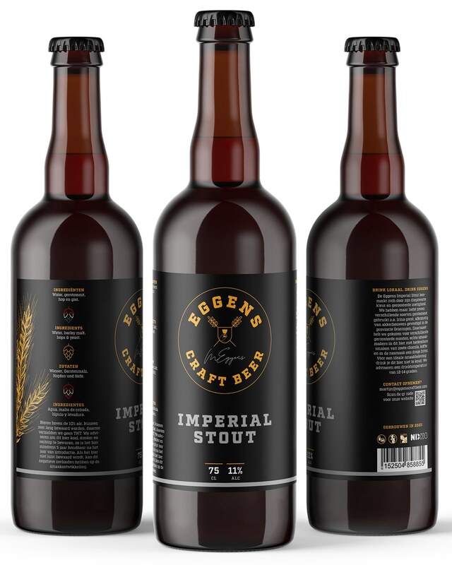 Eggens Imperial Stout 2023 - Eggens Stout - Imperial / Double 750ml