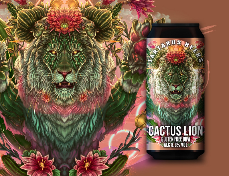 Cactus Lion - Tartarus Beers IPA - Imperial / Double 440ml