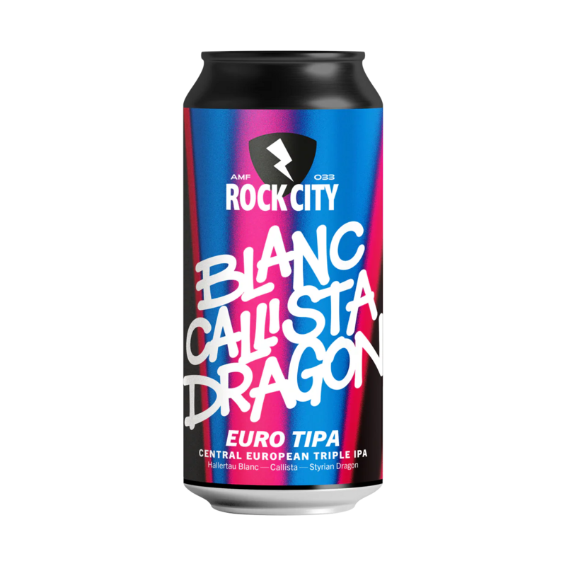 Euro Tipa - Rock City Brewing IPA - Triple New England / Hazy 440ml
