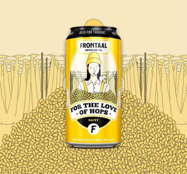 For The Love Of Hops 'Daisy' - Frontaal Brewing Co. IPA - New Zealand 440ml
