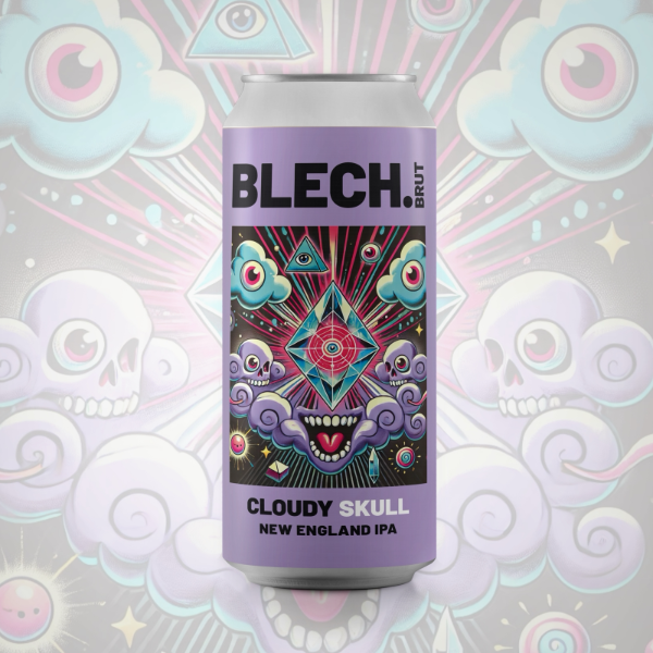 Cloudy Skull - Blech.Brut IPA - New England / Hazy 440ml
