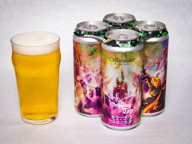 The Dripping Tap - Cellarmaker Brewing Company IPA - American 473ml