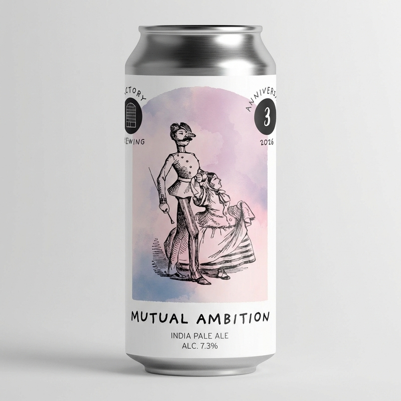 Mutual Ambition - Factory Brewing IPA - New England / Hazy 440ml