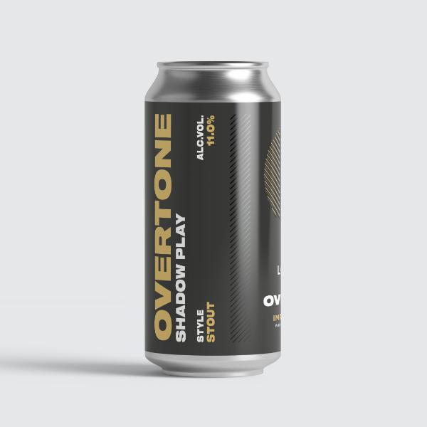 Shadow Play - Overtone Brewing Co Stout - Imperial / Double 440ml