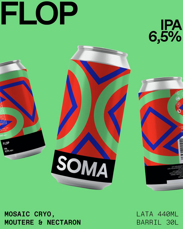 Flop - SOMA Beer IPA - New England / Hazy 440ml