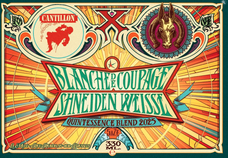 Schneiden Weisse Quintessence Blend - Brasserie de la Mule Wheat Beer - Witbier / Blanche 750ml