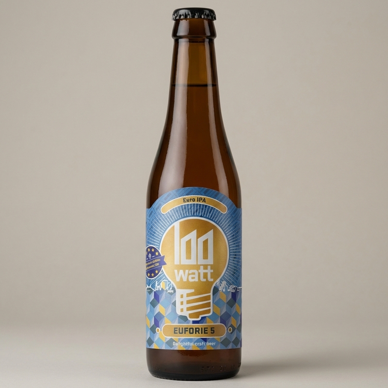 Euforie 5 - 100 Watt Brewery IPA - American 330ml