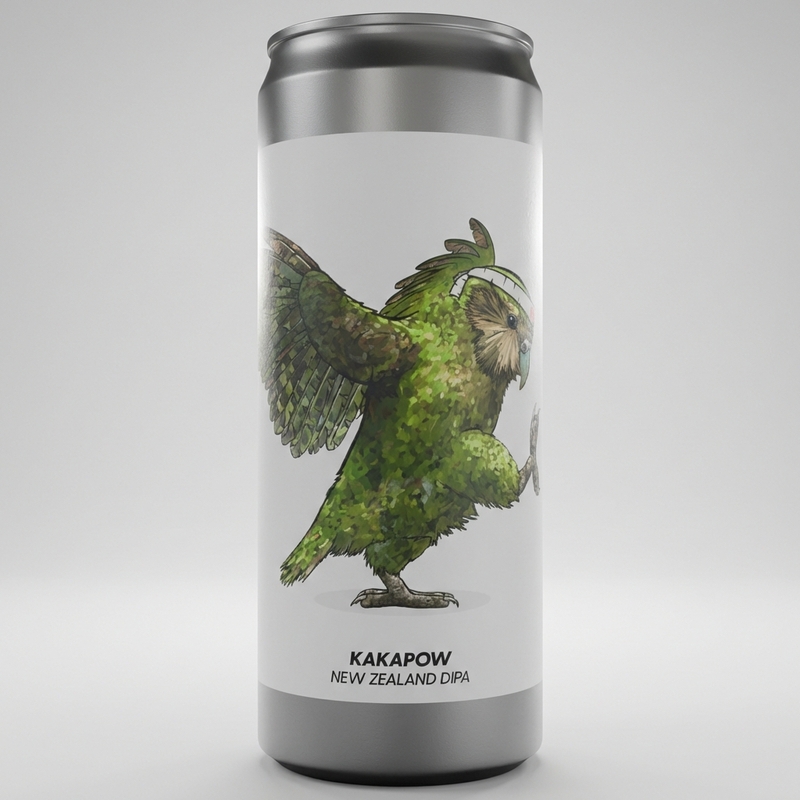 Kakapow - Brewski IPA - Imperial / Double New England / Hazy 330ml