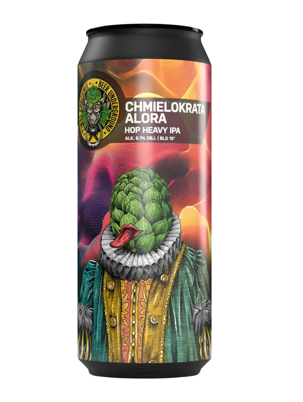 Chmielokrata Alora - Piwne Podziemie / Beer Underground IPA - American 500ml
