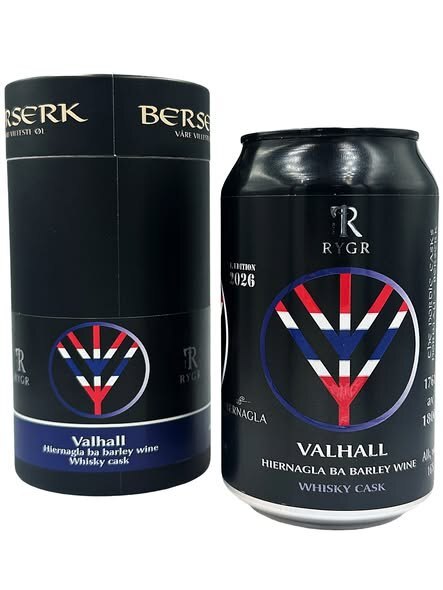 Valhall Whisky BA - RYGR Brygghús Barleywine - Other 330ml
