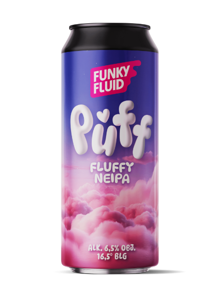 Puff - Funky Fluid IPA - New England / Hazy 500ml