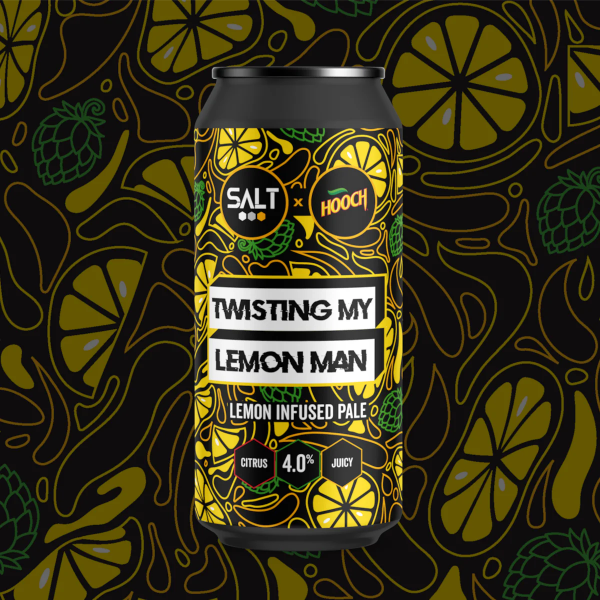 Twisting My Lemon Man (collab Hooch) - SALT Pale Ale - Fruited 440ml