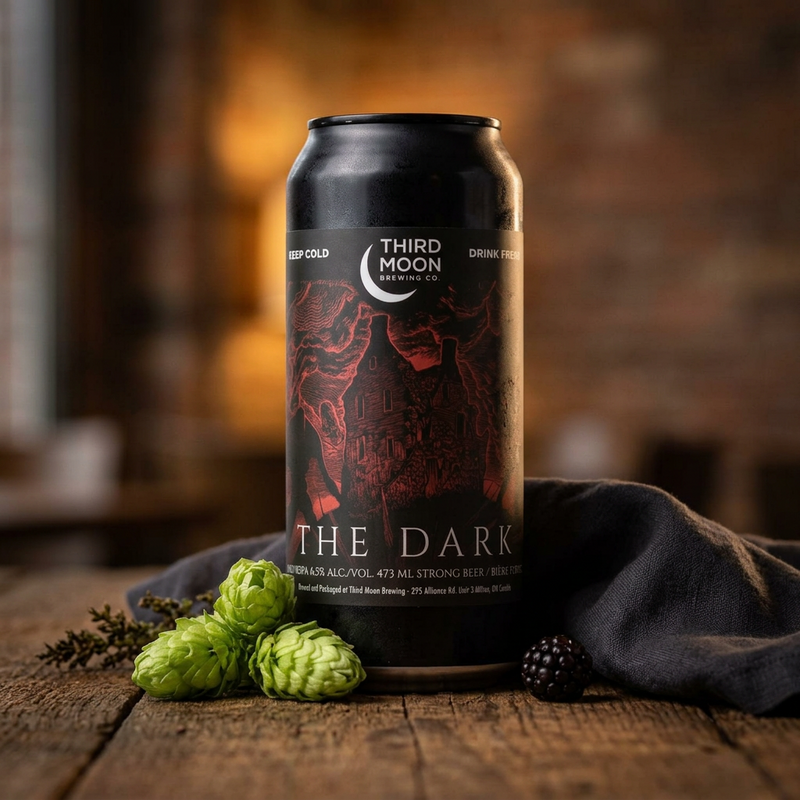 The Dark - Third Moon Brewing Company IPA - New England / Hazy 473ml