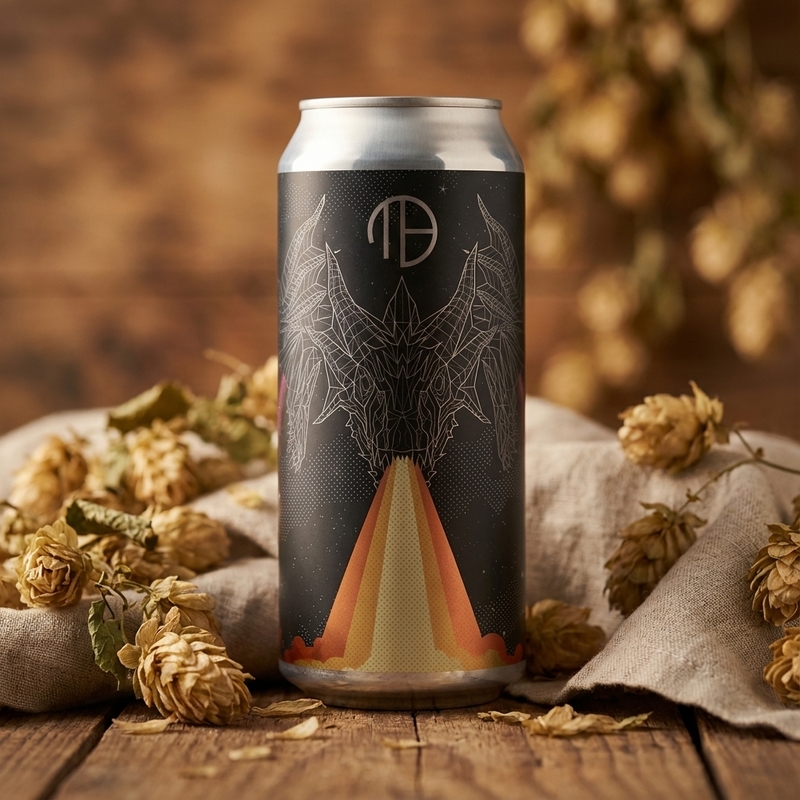 Hydra | Blackberry Cherry Peach - Mortalis Brewing Company Sour - Smoothie / Pastry 473ml