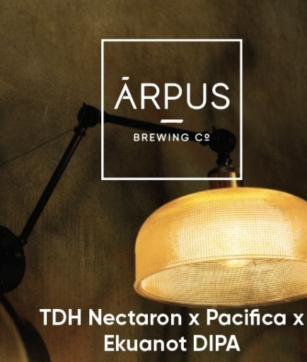 TDH Nectaron x Pacifica x Ekuanot DIPA - Ārpus Brewing Co. IPA - Imperial / Double New England / Hazy 440ml