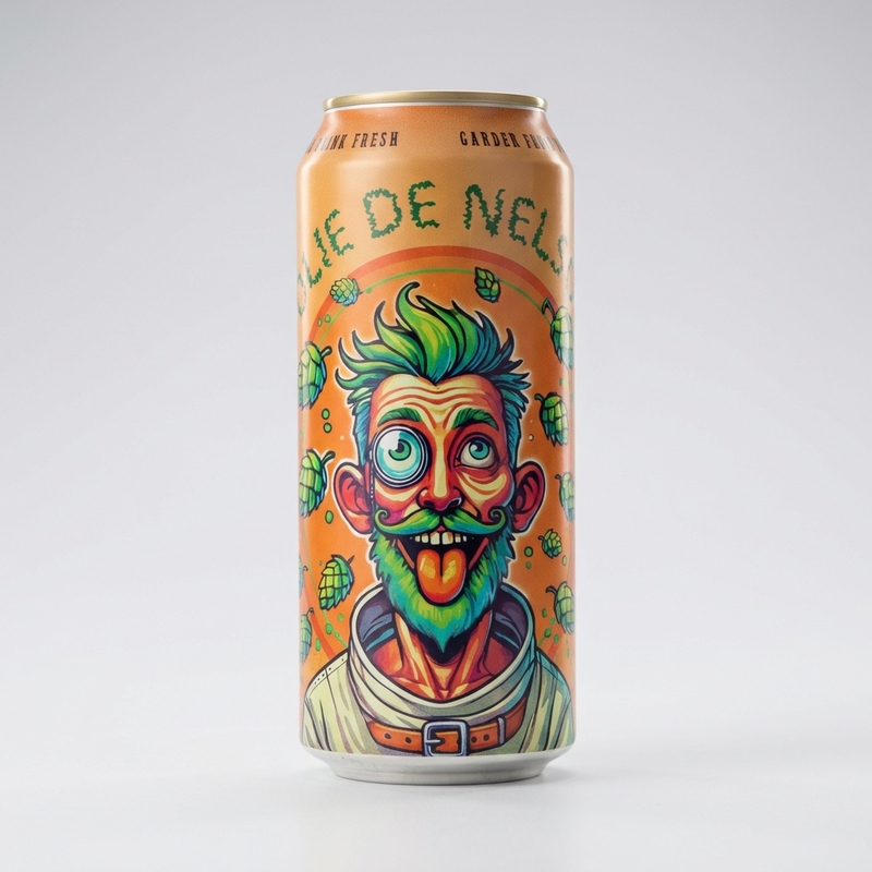 FOLIE DE NELSON - BreWskey IPA - New England / Hazy 473ml