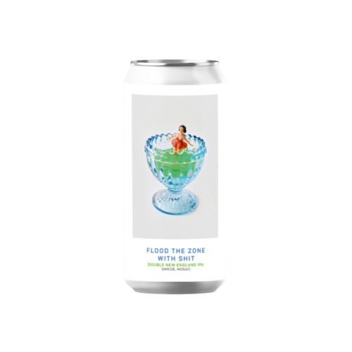 FLOOD THE ZONE WITH SHIT | grainfog series 1/5 - ATELIER VRAI IPA - Imperial / Double New England / Hazy 440ml