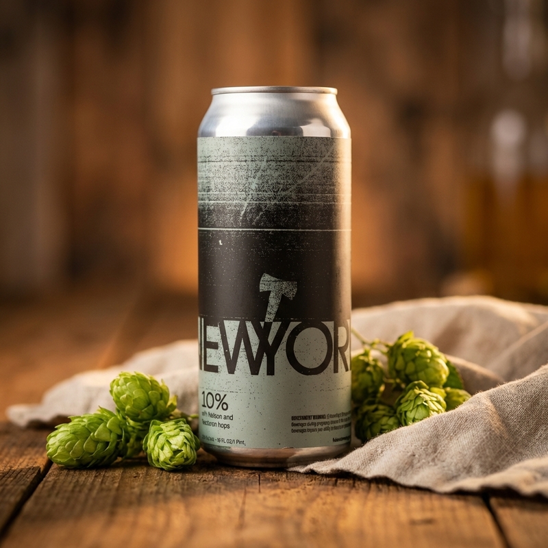 New York's Axe - Fidens Brewing Co. IPA - Triple 473ml