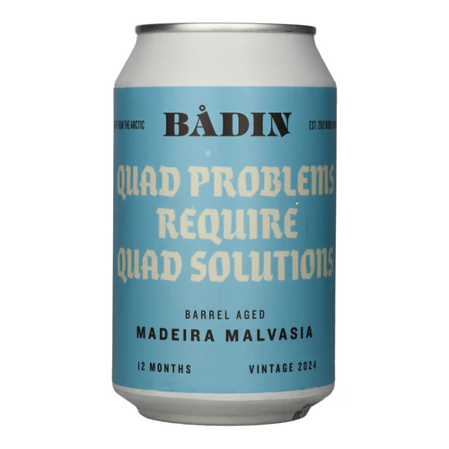 Quad Problems Require Quad Solutions - Bådin Bryggeri Belgian Quadrupel 330ml