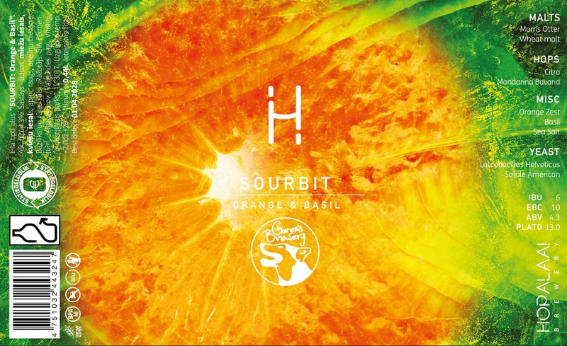 Sourbit: Orange & Basil - Hopalaa Sour - Berliner Weisse 440ml