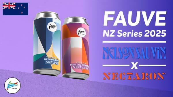 Nectar Du Monde - Fauve IPA - Imperial / Double New England / Hazy 440ml