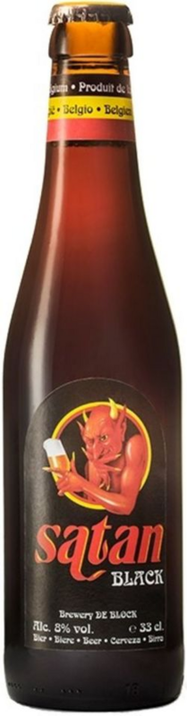 Satan Black - Deca Brouwerij Belgian Strong Dark Ale 330ml