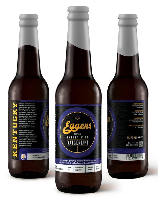 Eggens Barley Wine Vatgerijpt - Eggens Barleywine - Other 330ml