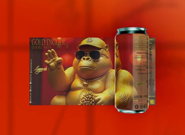 Gold Digger - Engorile IPA - Imperial / Double New England / Hazy 440ml