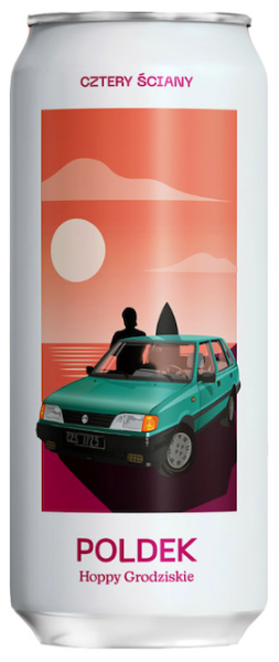 Poldek - Browar Cztery Ściany Grodziskie / Grätzer 500ml